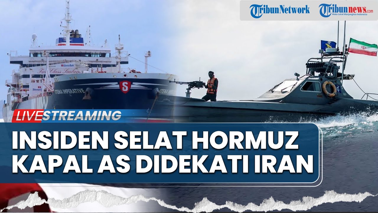 🔴Selat Hormuz Memanas! Kapal Tanker AS Diadang Perahu Bersenjara Milik Armada Iran!