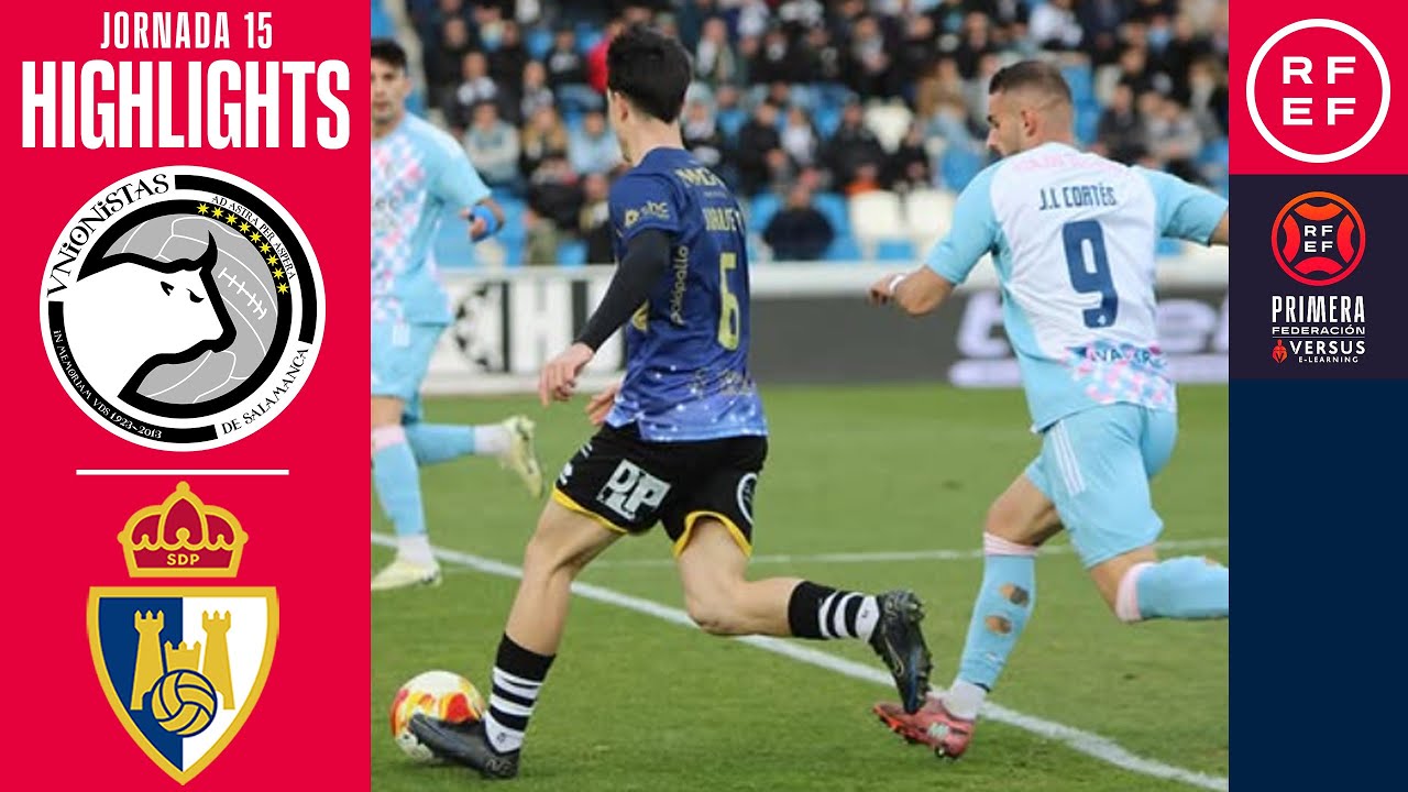 Resumen #PrimeraFederaci&oacute;n | Unionistas CF 2-2 SD Ponferradina | Jornada 15 | Temporada 2025/2026