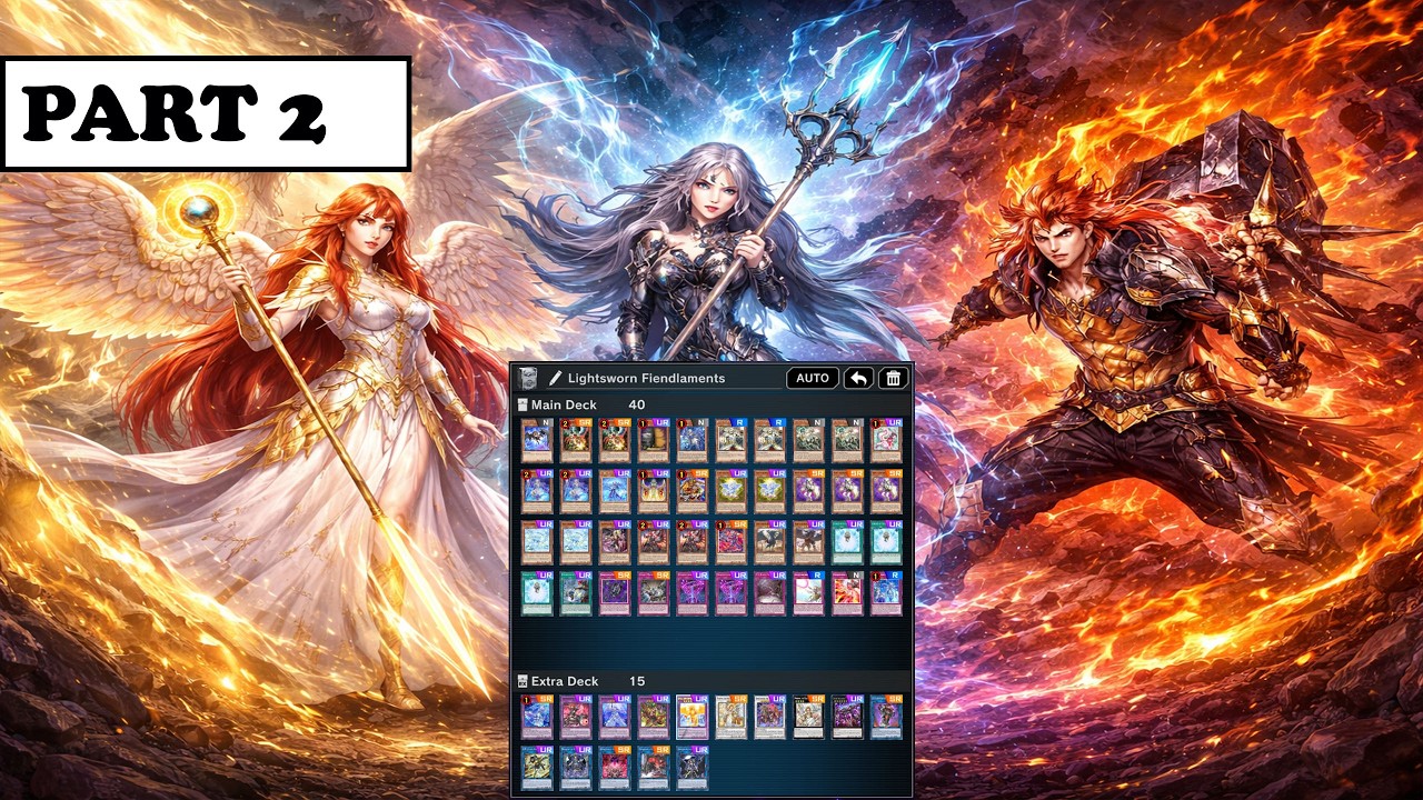 [PART 2] LIGHTSWORN FIENDSMITH TEARLAMENTS DECK 2026! CAN'T STOP THE GRAVE! on Yu-Gi-Oh! Master Duel