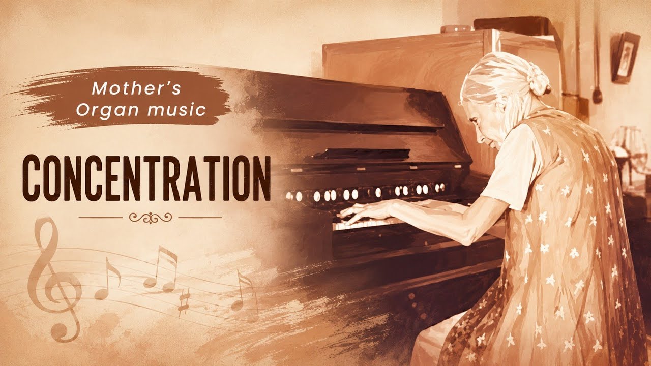 Concentration | 14-02-1954 | Mother's Organ Music | Meditation Music | The Mother