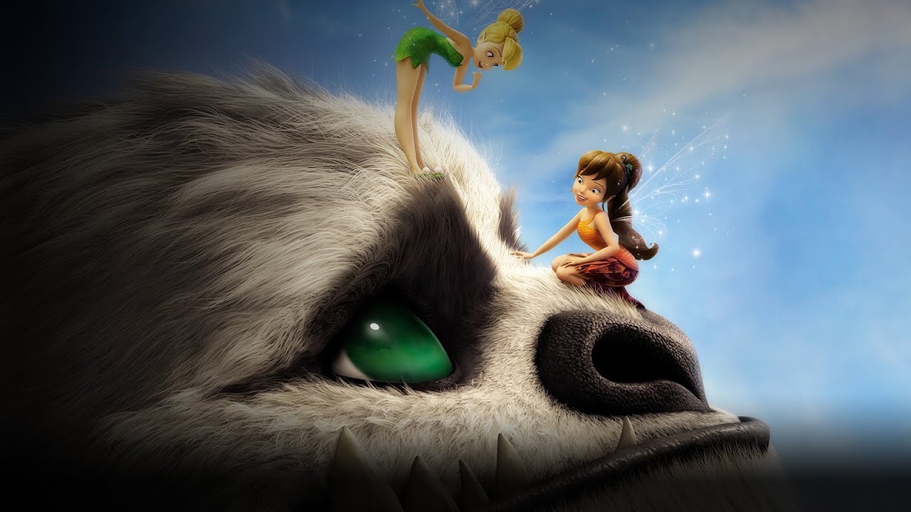 Disney Fairies Tinker Bell Legend of the Neverbeast Read Along Storybook with Character Voices!