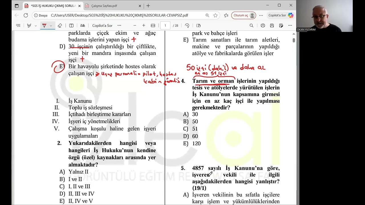 SGS İş ve Sosyal Güvenlik Hukuku