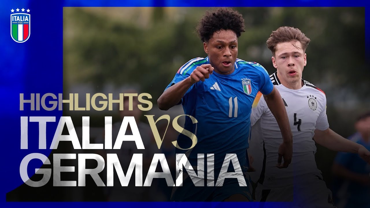 Highlights: Italia-Germania 2-3 | Under 16 | Amichevole