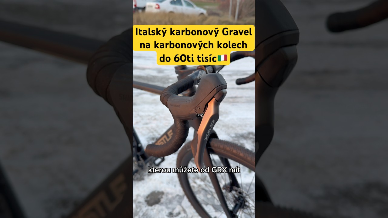 Karbonový Italský Gravel Whistle Kiowa GRX822 za59990Kč