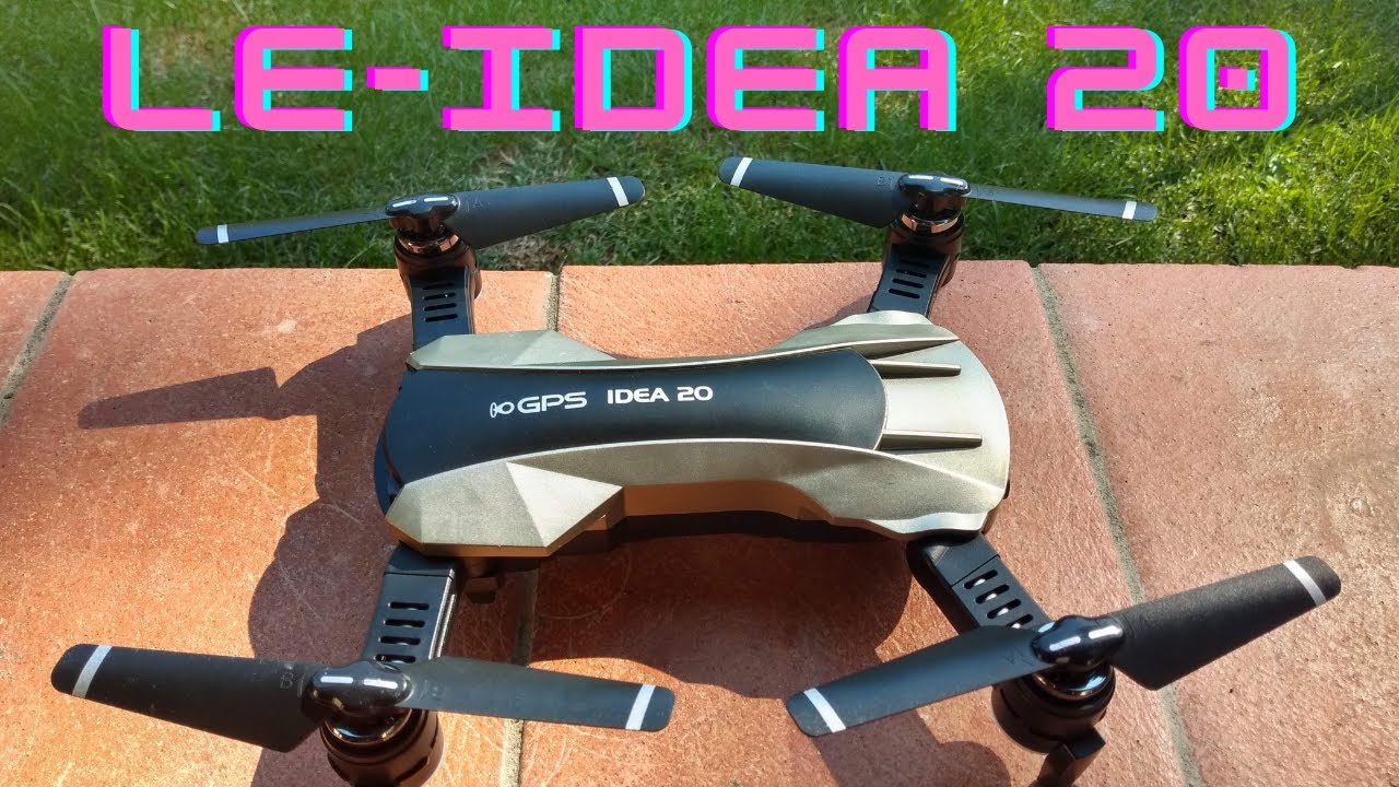 Unboxing e Test Le-idea 20 GPS Drone