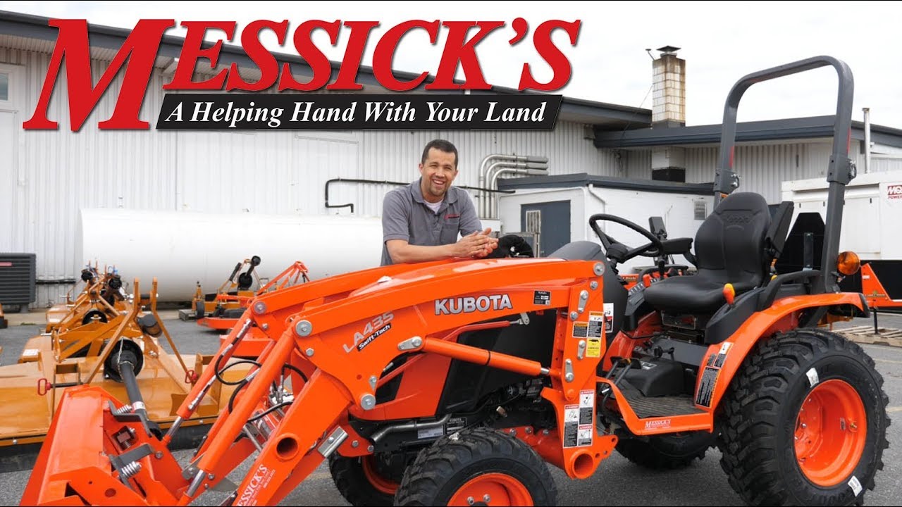 *New* Kubota LA435 Swift-Tach loader for B-series tractors