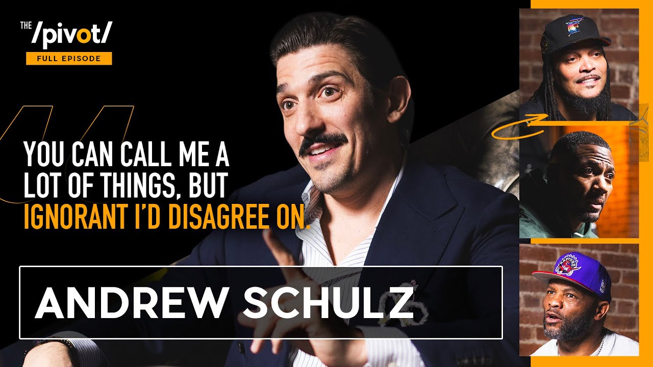 Andrew Schulz & Ryan Clark address public disagreement, comedy in culture, media fairness| The Pivot