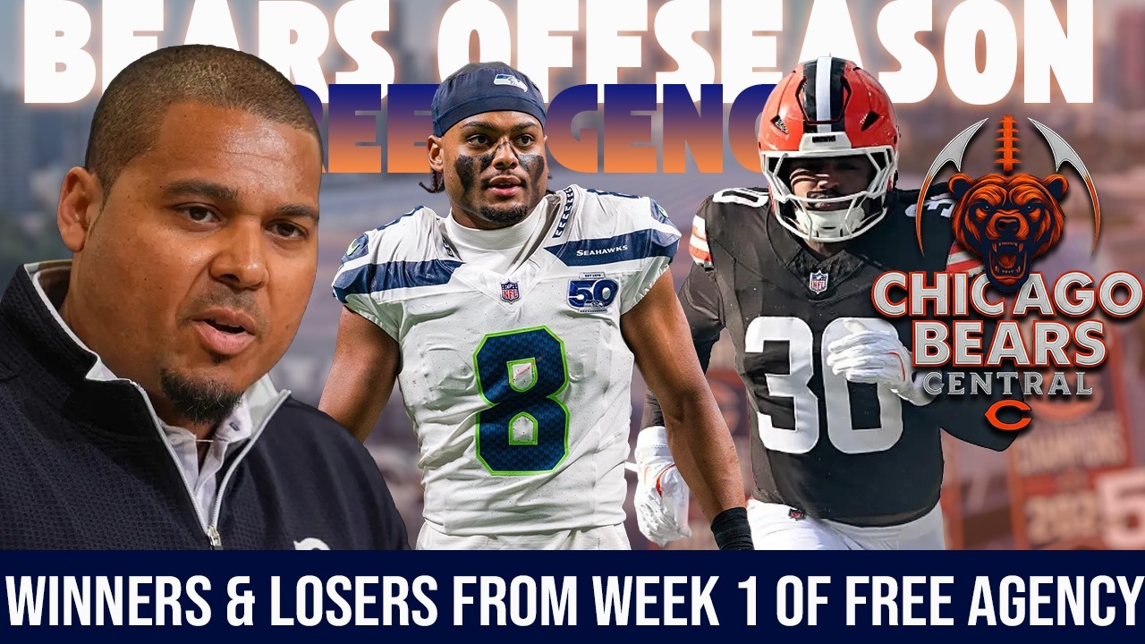 Winners & Losers From Bears Free Agency Week 1 🐻⬇️