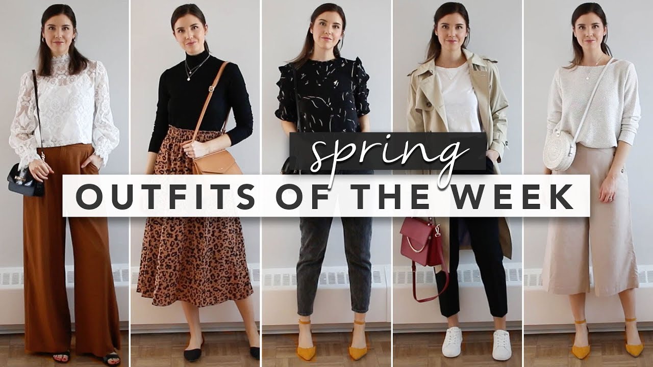 Styling Spring Outfits of the Week | by Erin Elizabeth