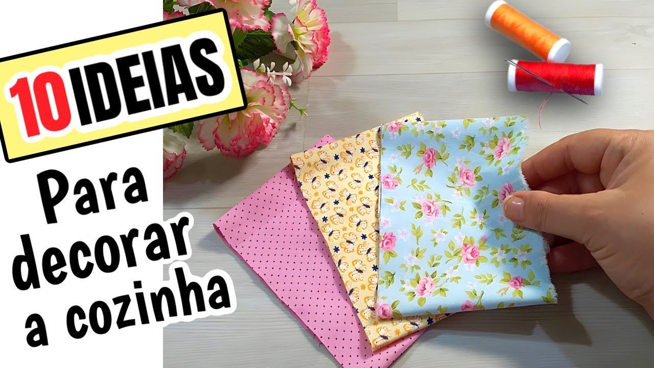 10 DEIAS INCRÍVEIS PARA DECORAR SUA COZINHA ✂️ | SHOW DE ARTESANATO | COSTURA FÁCIL