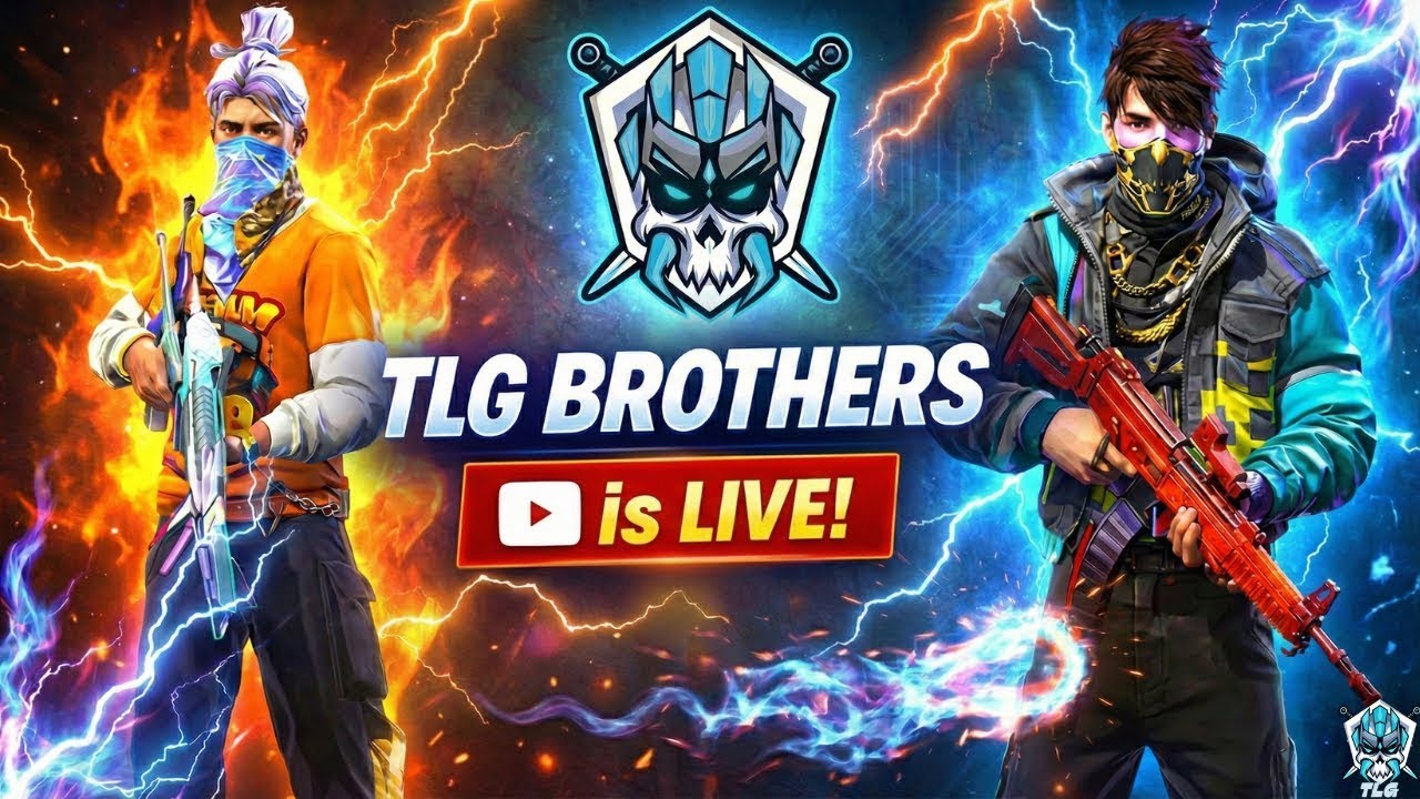 🔴[Live] BR - Rank Push with YLG Brothers!💪#top1🖐️-Free Fire Live!