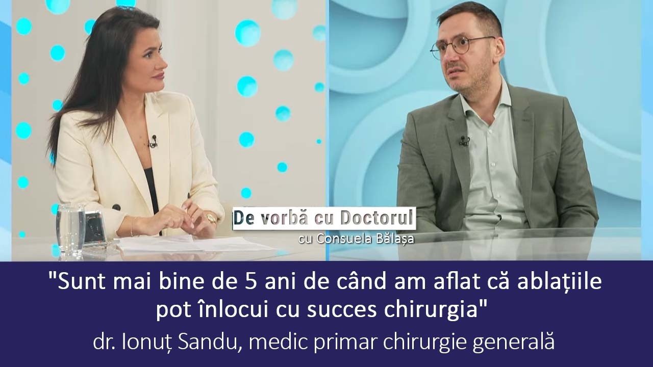 NODULII TIROIDIENI DISTRUȘI FĂRĂ OPERAȚIE: ABLAȚIA CU MICROUNDE EXPLICATĂ DE DR.IONUȚ SANDU