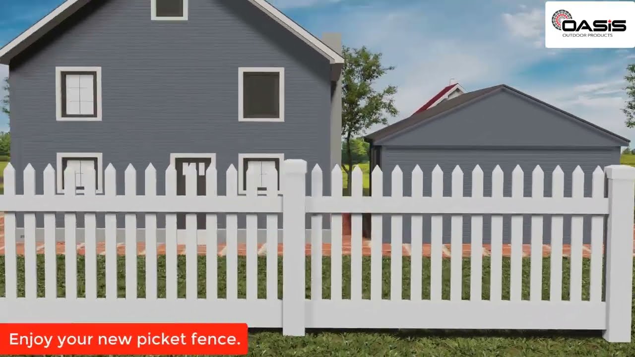 Oasis Picket Fence Install