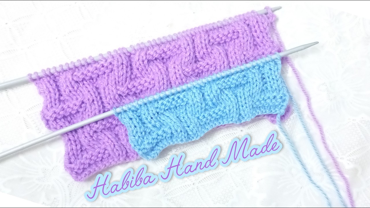 Самый шикарный узор спицами 🧶 Узор 