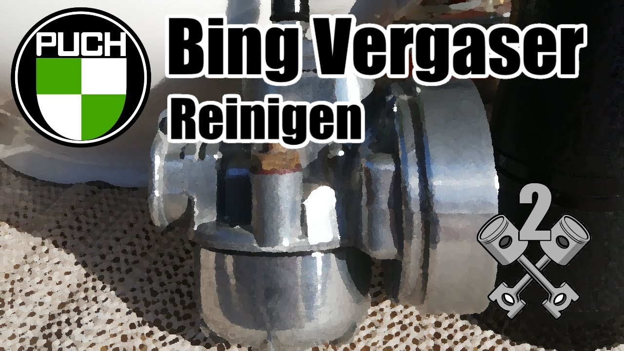 Puch Bing Vergaser Reinigen/Ausbauen