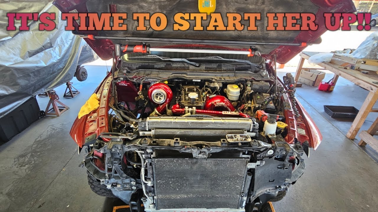 INSTALLING MY NEW 800 HP 6.7 CUMMINS!