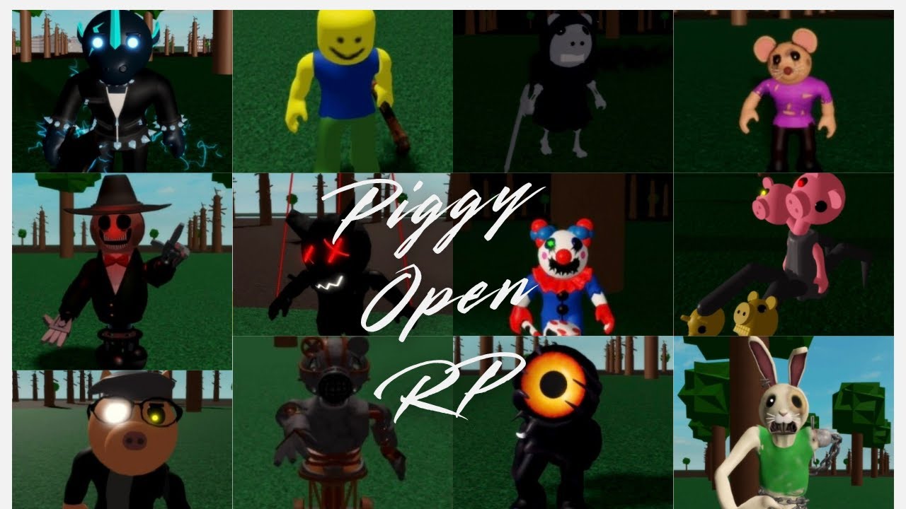 How to get skins/badges in Piggy Open Roleplay RP🥰#roblox #subscribe