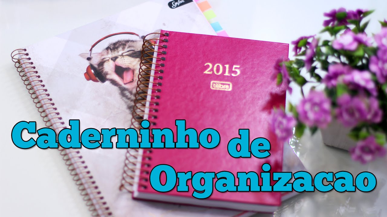 Caderninho de Organização 2015