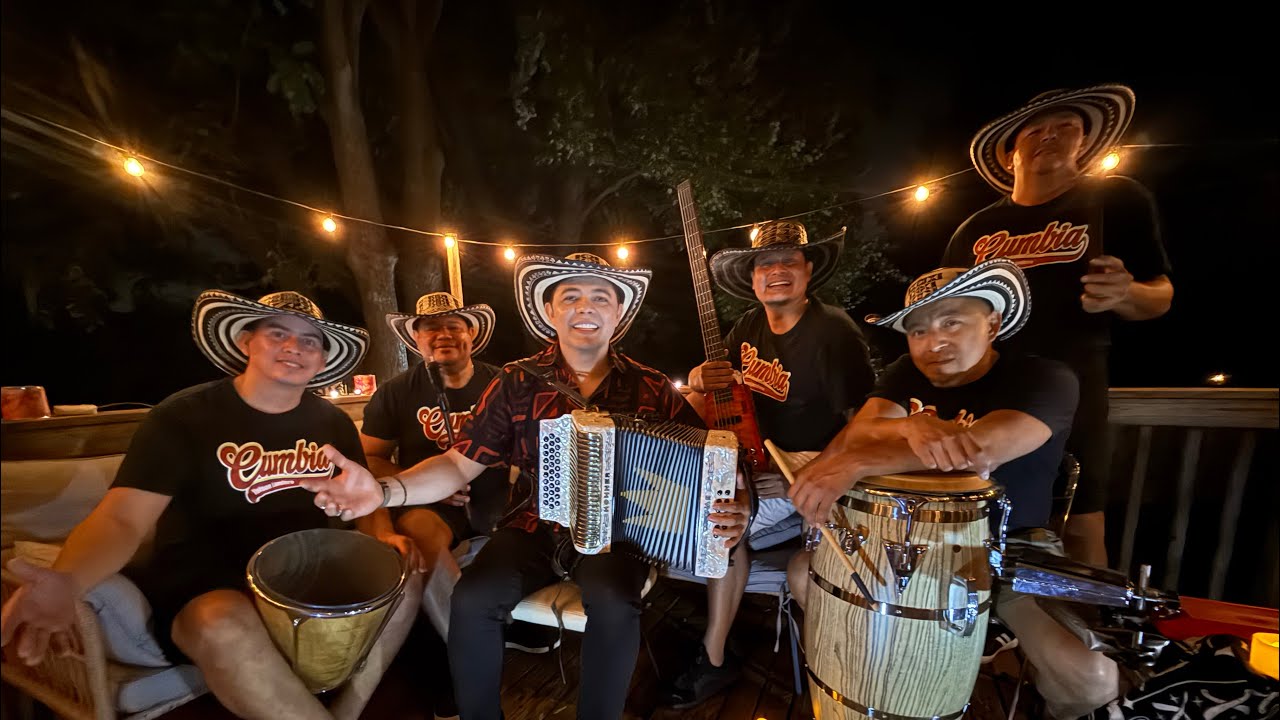 YEISON LANDERO - Con el pie pelao & Maria de los reyes- Cumbia Live #1 Washington DC 