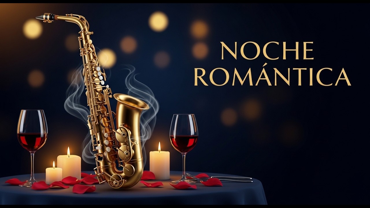 Noches Románticas de Boleros con Saxofón para Recordar Viejos Amores