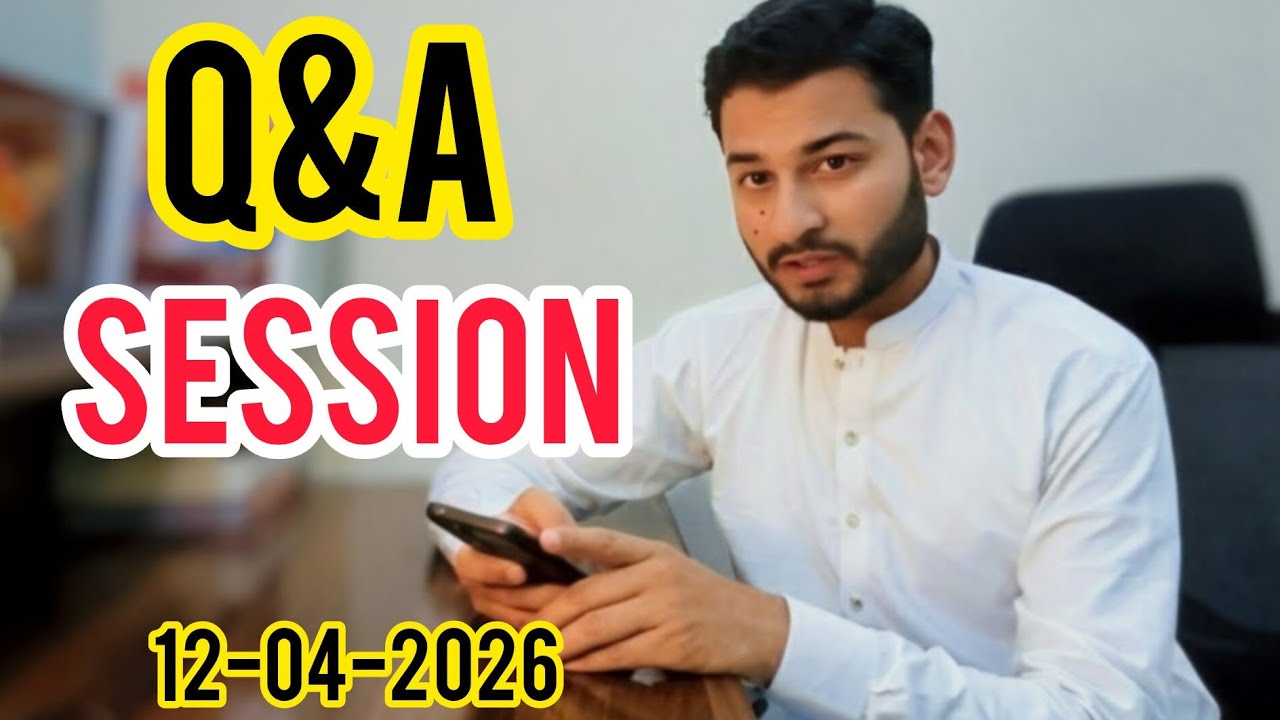 Today Q&A Session with Dr Awais Gillani | 12-04-2026
