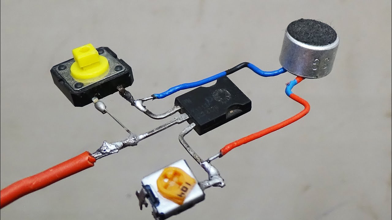 Amazing Diy project using SCR, Electronic project