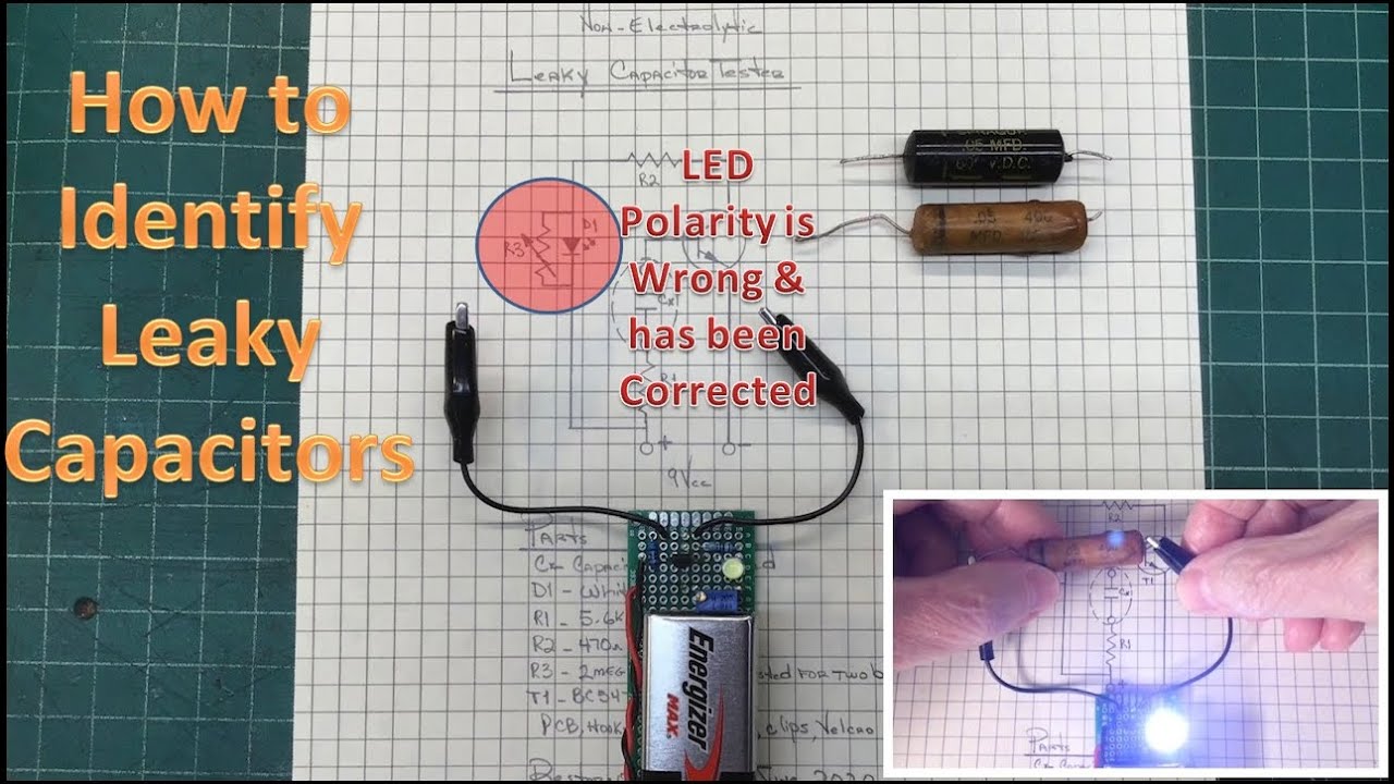 Build a Non-Electrolytic Capacitor Insulation Resistance Tester to Identify Leaky Capacitors