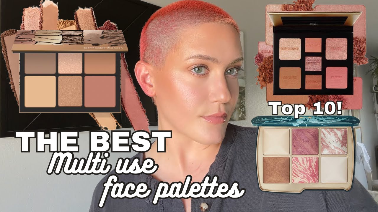 BEST multi use palettes!! TOP 10 FAVORITE MULTI USE FACE PALETTES!!