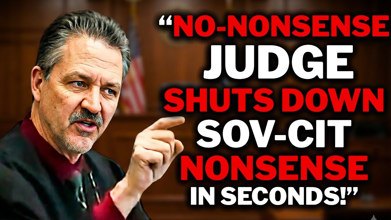 Overconfident Sovereign Citizen CHALLENGES Jurisdiction… And The Judge HUMILIATES
