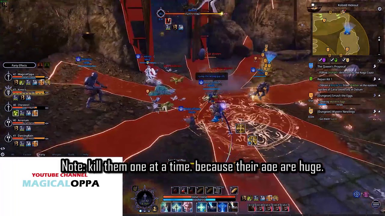Bless LVL 37 dungeon guide UNION HIERON