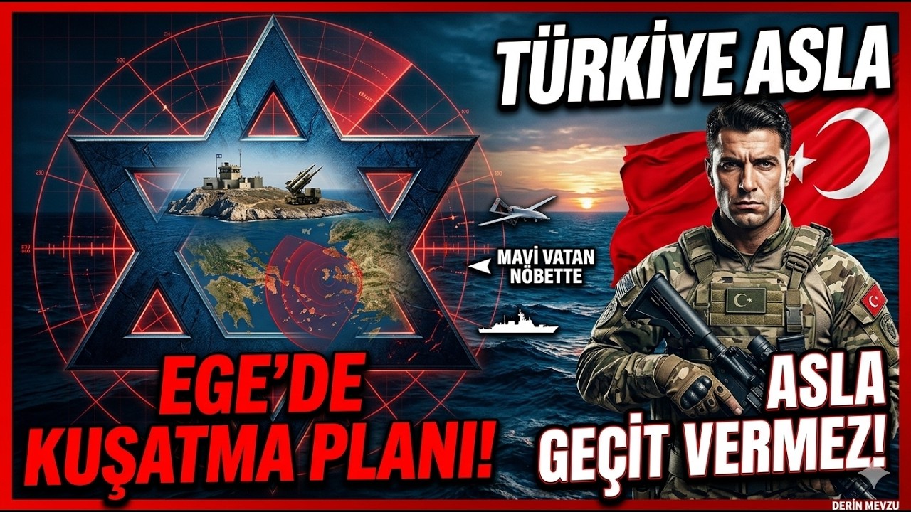 ADALAR SİLAHLANIYOR T&Uuml;RKİYE SAVAŞ SEBEBİ SAYDI! 40 ADA İSRAİL&rsquo;E Mİ VERİLDİ? T&Uuml;RKİYE&rsquo;Yİ KUŞATMA PLANI