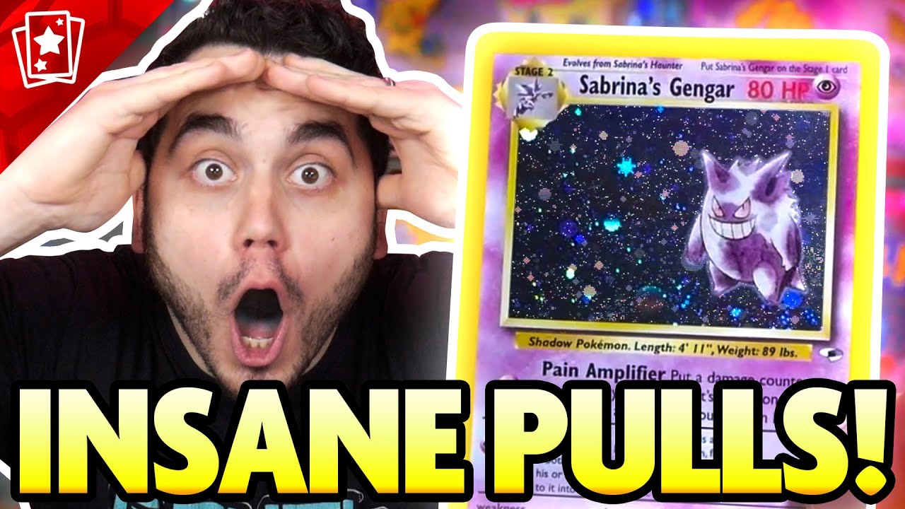 I PULLED IT! 👻 INSANE Vintage Gym Heroes Pokemon Card Opening!