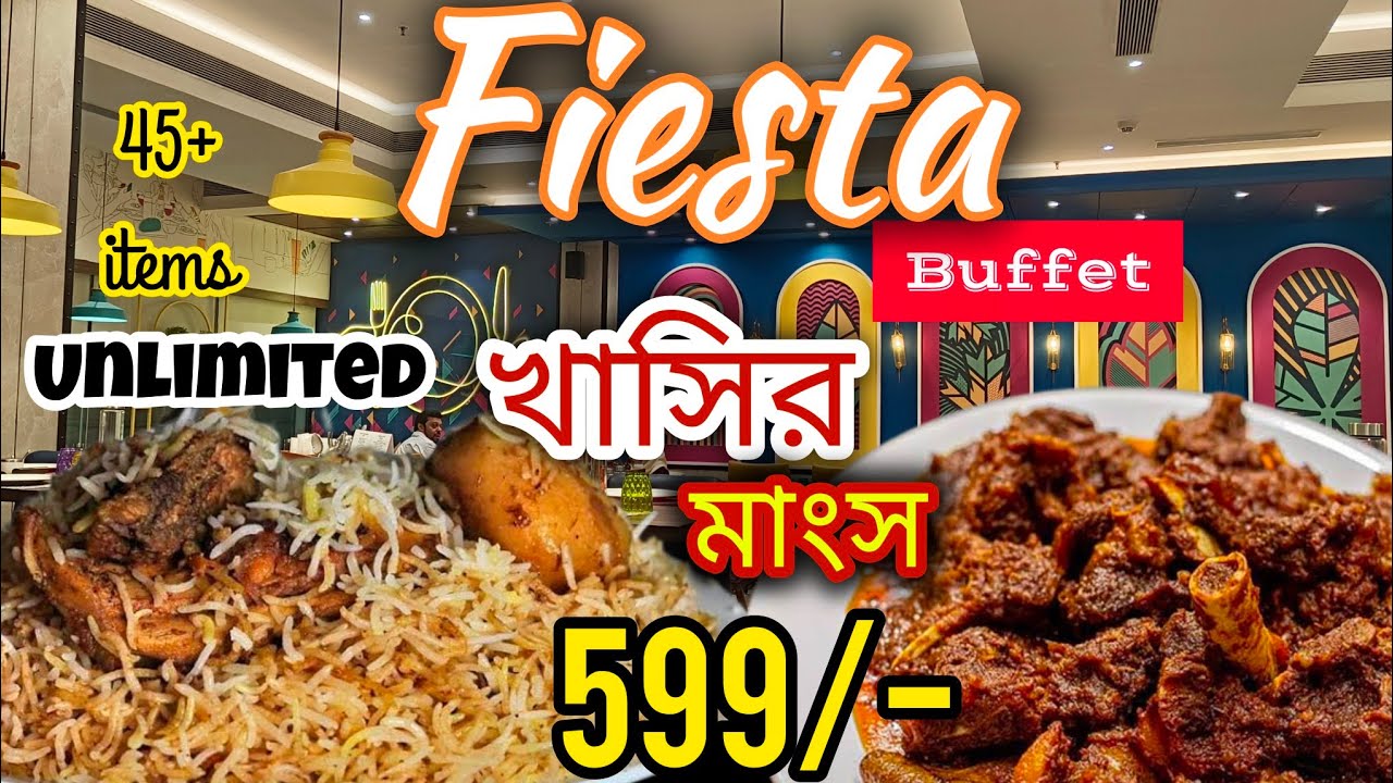 Best BUFFET in Kolkata at 599/- 🔥 FIESTA by Barbecue Nation 🤯 UNLIMITED Mutton with 45+ items