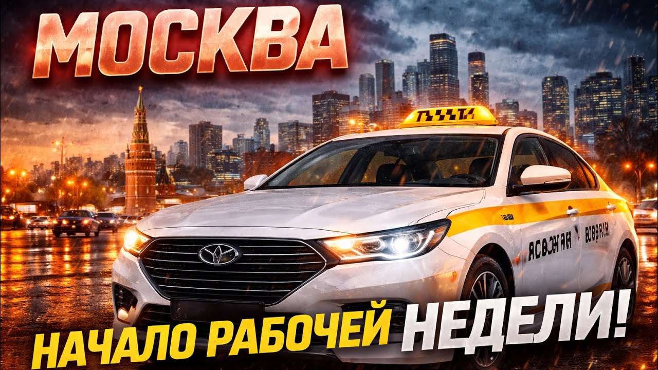 Смена такси 🚖 18.03.2026  Начало недели 
