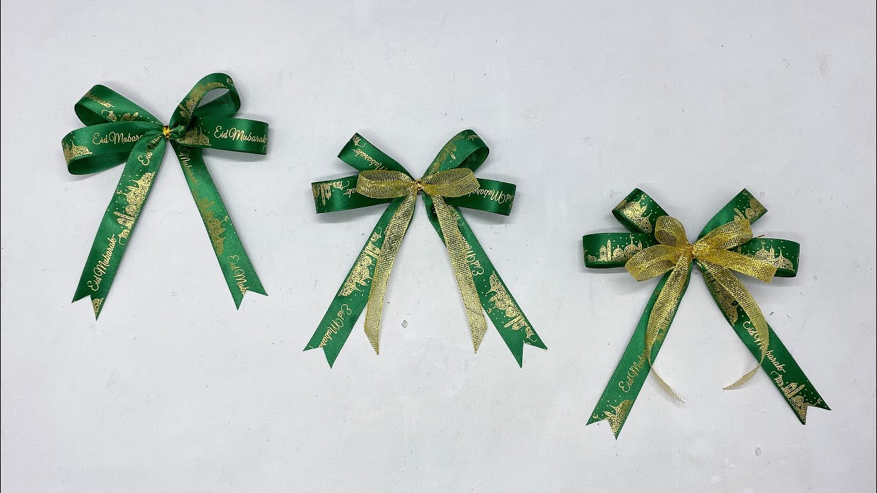 DIY | Cara Membuat Pita Parcel | Pita Hiasan Hampers Mudah Dan Simple