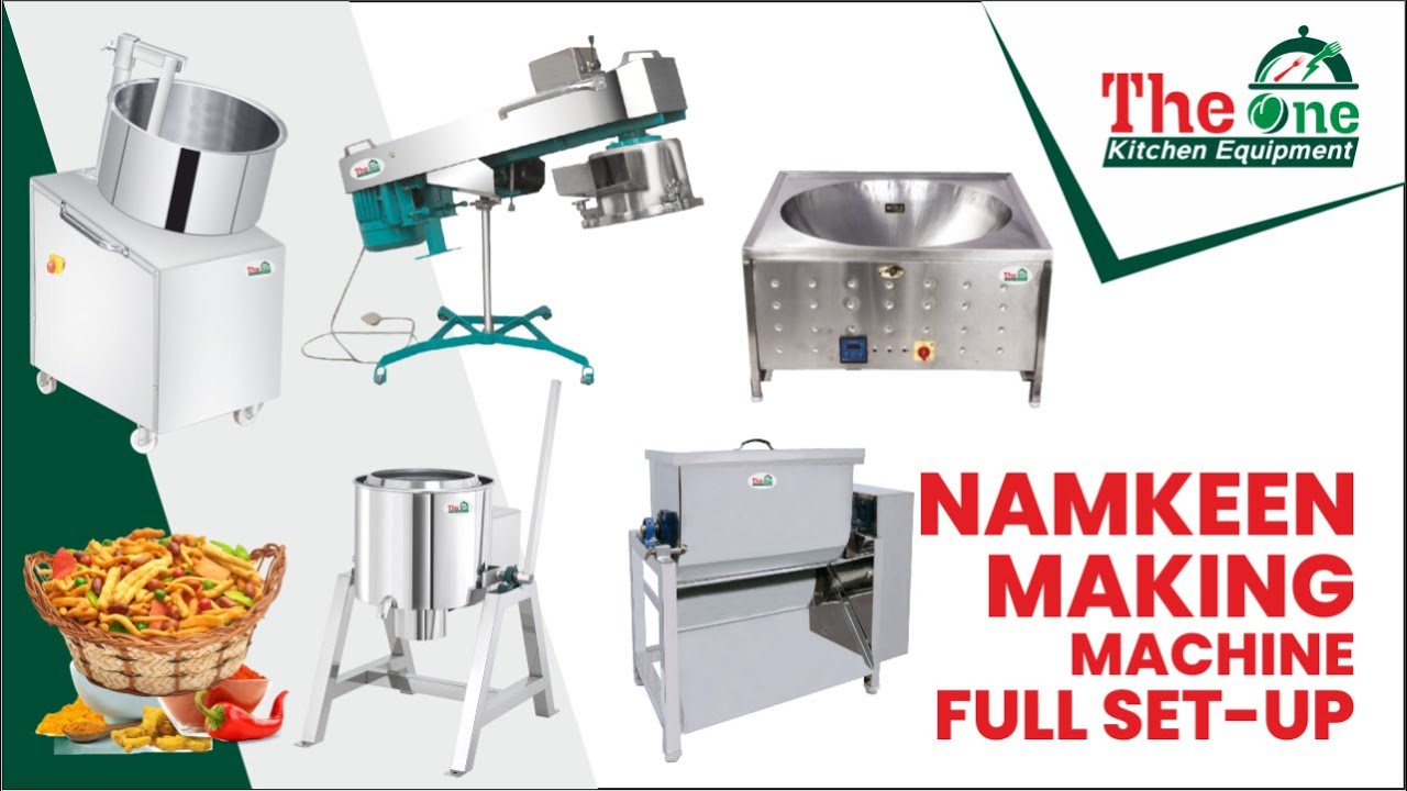 Namkeen Making Machine Full Set | Farsan Machine | Farsan Making Machine | Automatic Namkeen Making