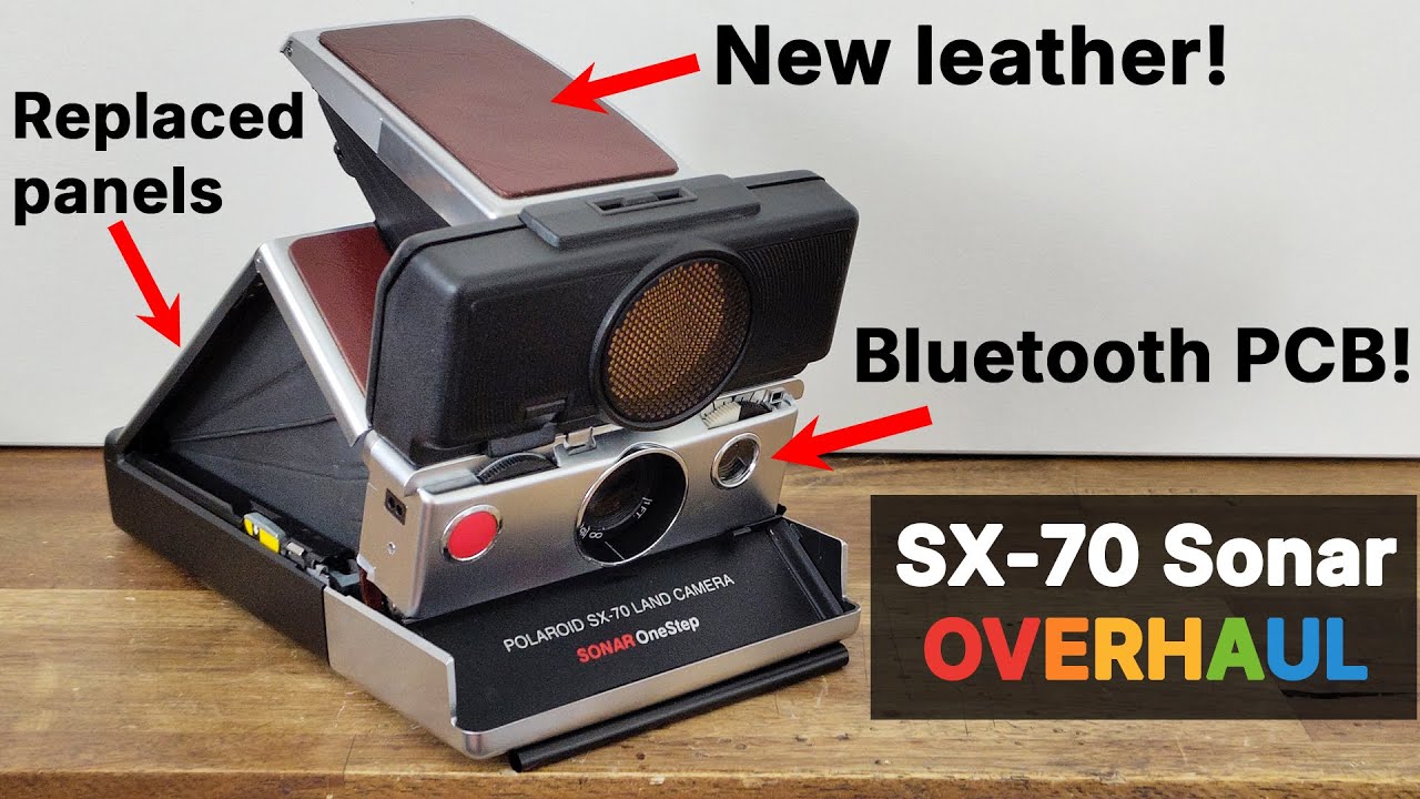 Overhauling Andrew's SX-70 Sonar - SX-70R conversion, new panels & failed hinge repair