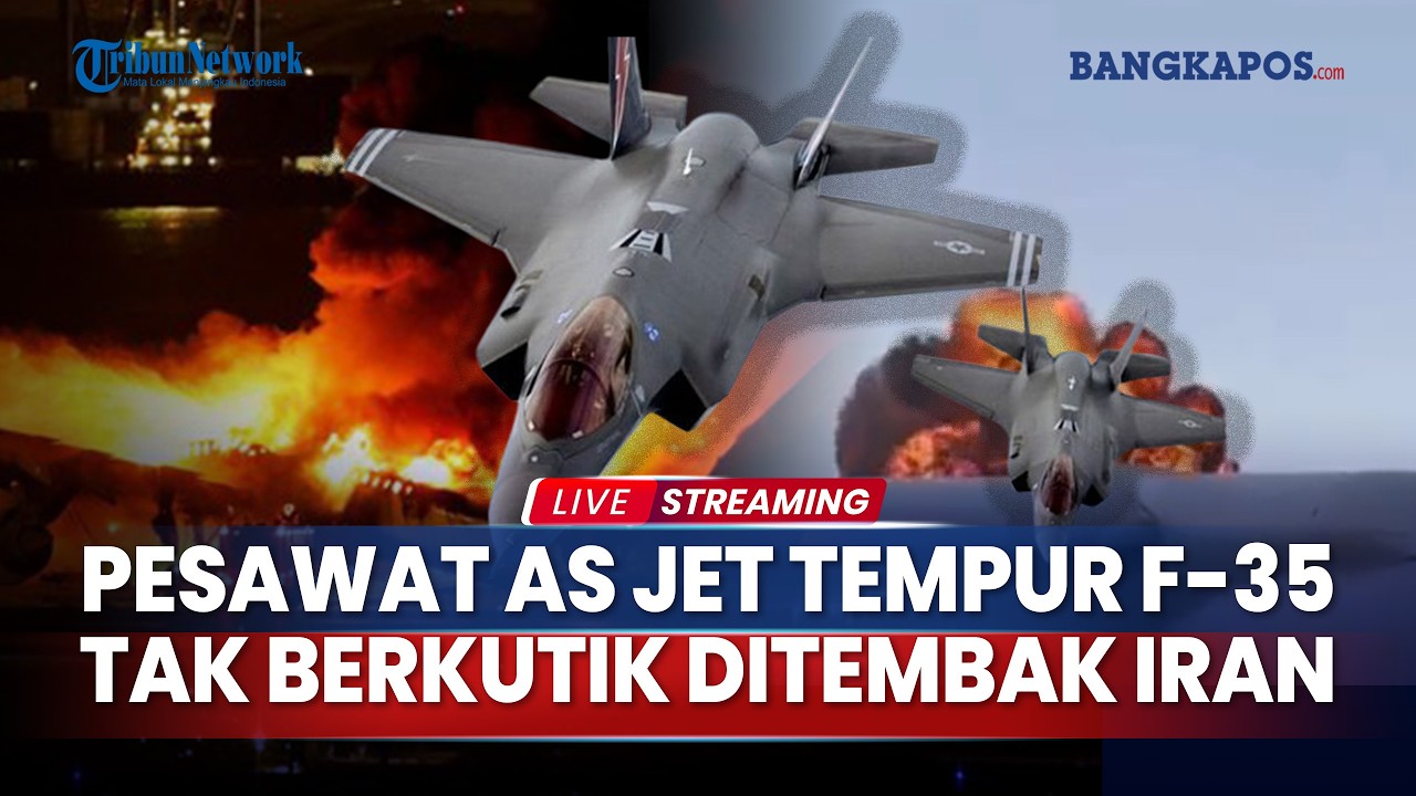 🔴 Iran Tembak Pesawat Siluman AS, Kilang Minyak Israel Dihantam Rudal