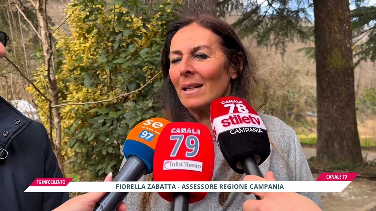 Ceraso: l'assessore Fiorella Zabatta fa visita al centro ittiogenico