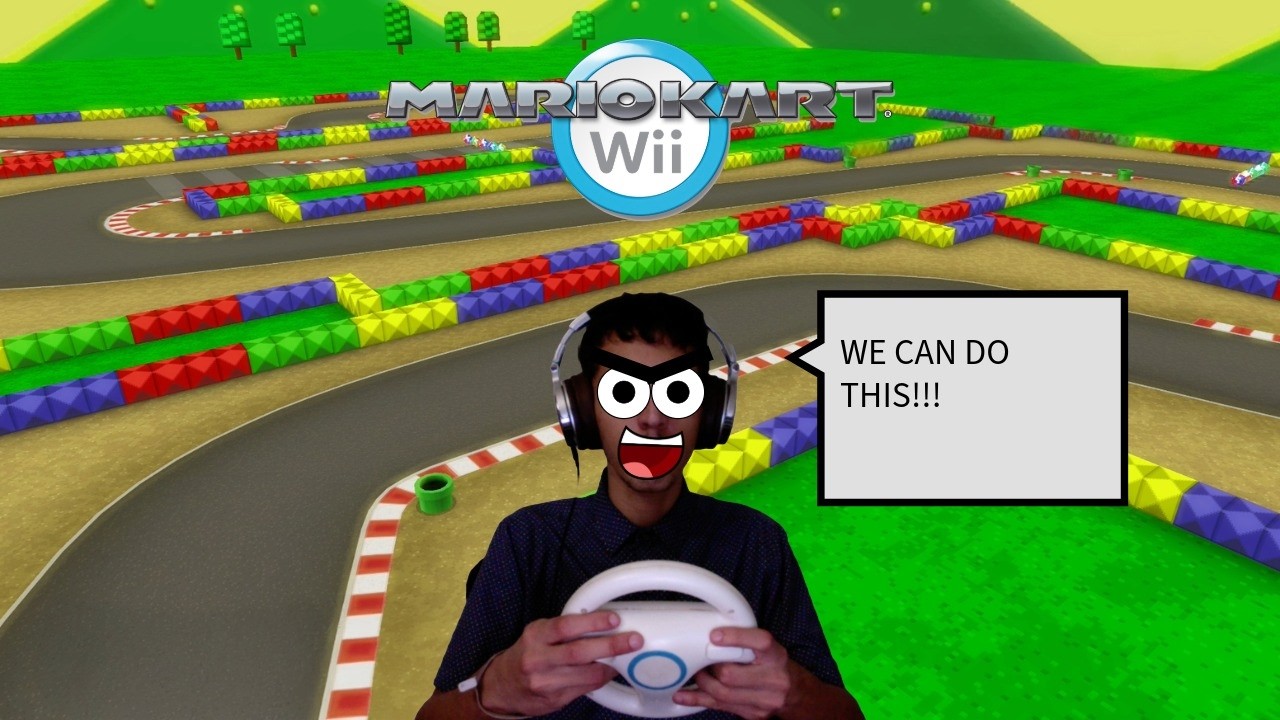 Mario Kart Wii: Mirror Lightning Cup (геймплей)