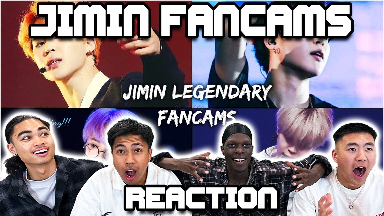OUR FIRST TIME WATCHING JIMIN LEGENDARY FANCAMS
