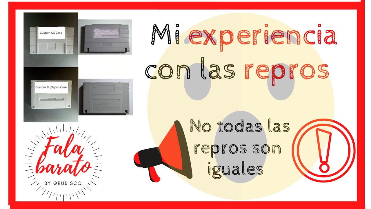 Cartuchos Repro (SNES, MEGA DRIVE, GB, SMS) en 2020. Son todos iguales? Si o No? #Falabarato# Cap 1.