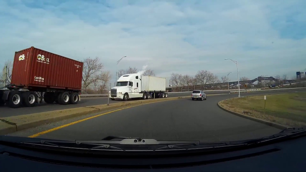 New Jersey Turnpike-- Exit 15E  to Exit 9-- southbound (car lanes)