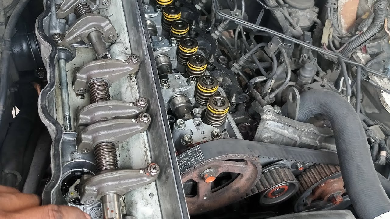 Naputol na rocker arm shaft at basag Ang camshaft Cap dahil ba sa wrong timing?|#mitsubishi #l300