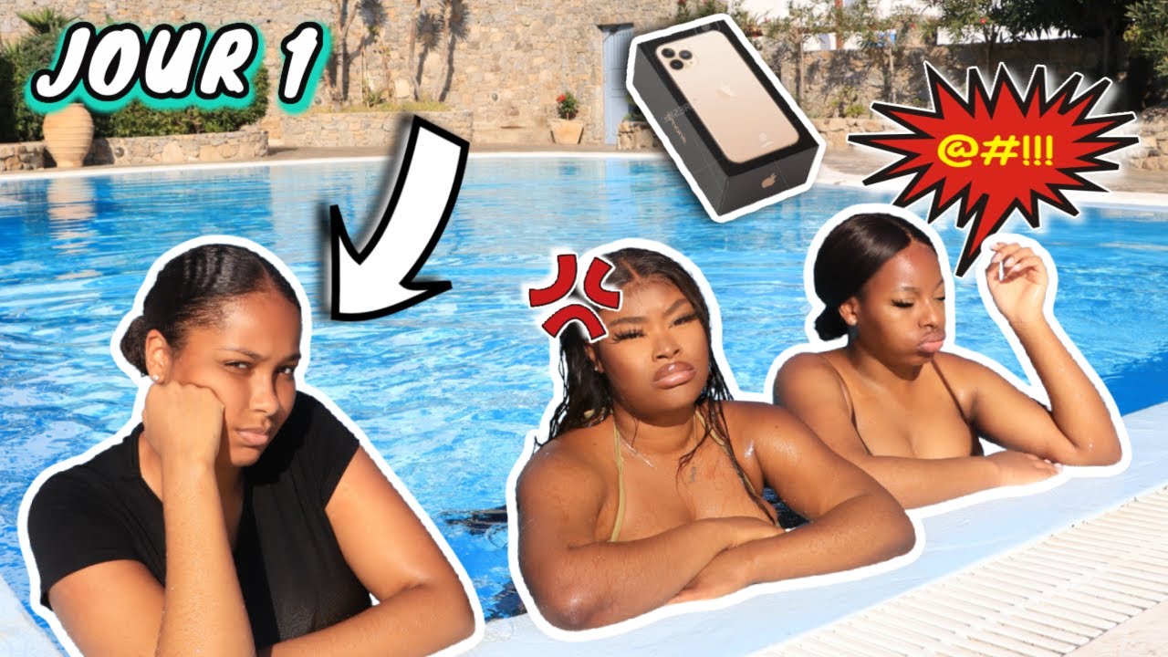 LE DERNIER A SORTIR DE LA PISCINE GAGNE UN IPHONE !