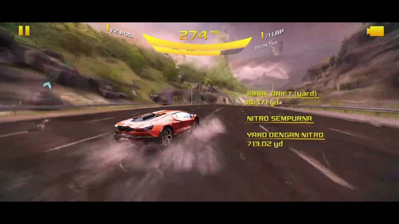 Asphalt 8 - Oceanview Derby/Versus - Lamborghini Revuelto (Class S)