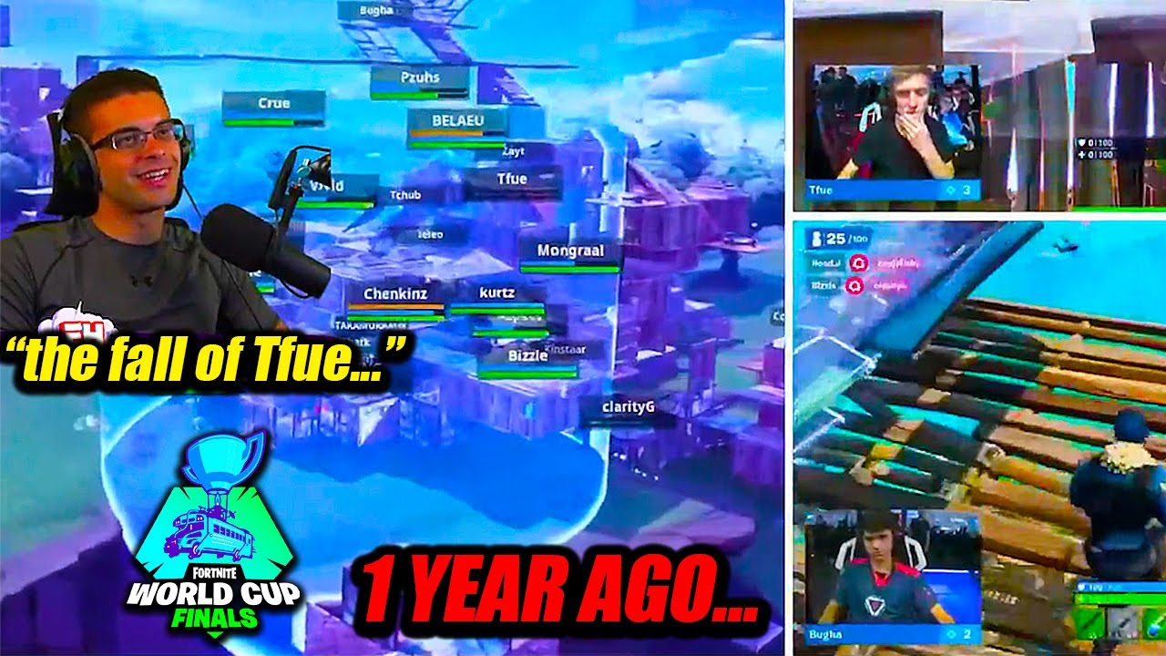 Nick Eh 30 Reacts to Fortnite World Cup 1 Year Later... (Tfue Bugha Clix)