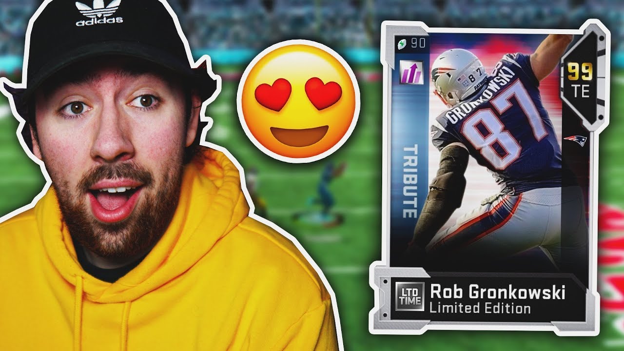 😍 99 OVERALL CAREER TRIBUTE ROB GRONKOWSKI! Madden 19