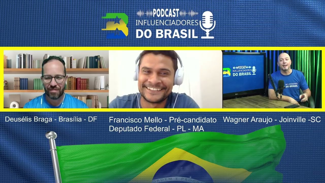 Podcast com Francisco Mello - Pré candidato Deputado Federal do Maranhão
