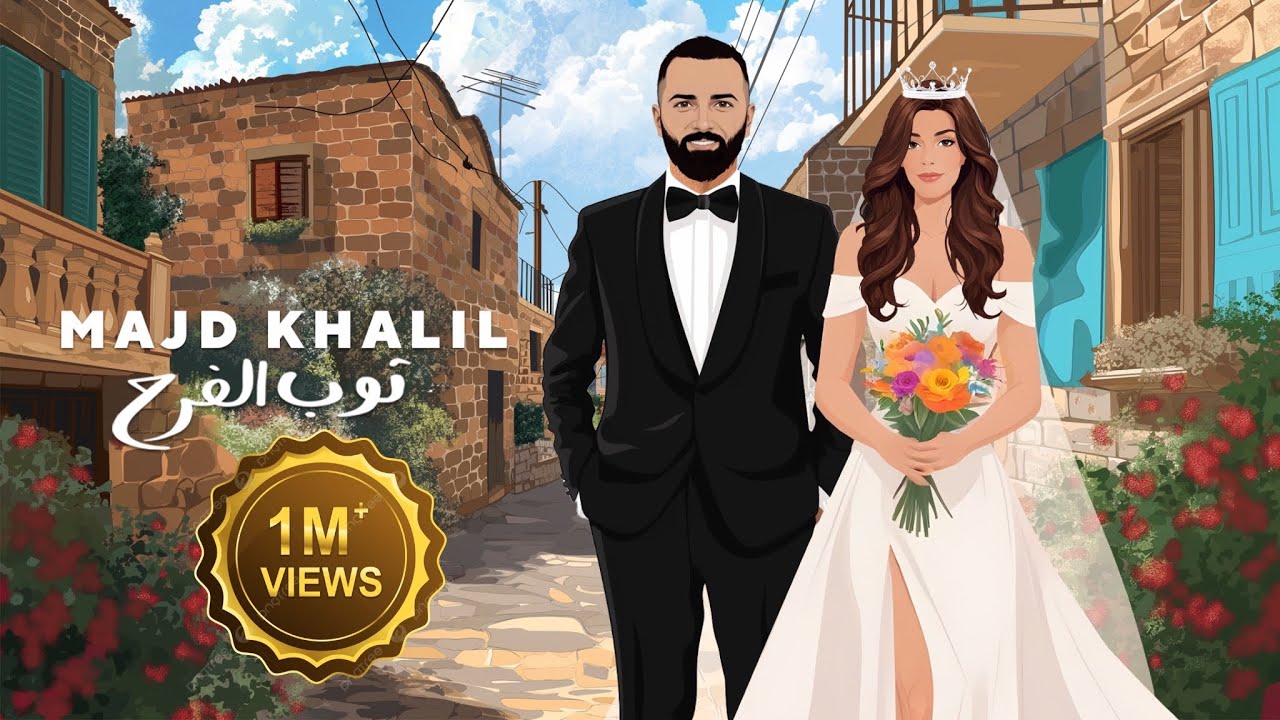 Majd Khalil - Tob El Farah (Animated Video 2024) مجد خليل - توب الفرح